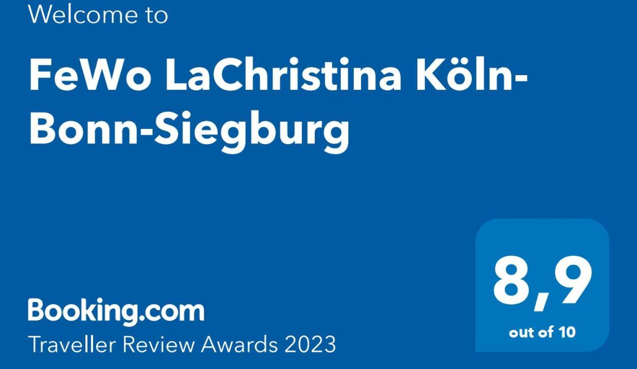 Fewo Lachristina Koeln-Bonn-Siegburg Troisdorf Bagian luar foto